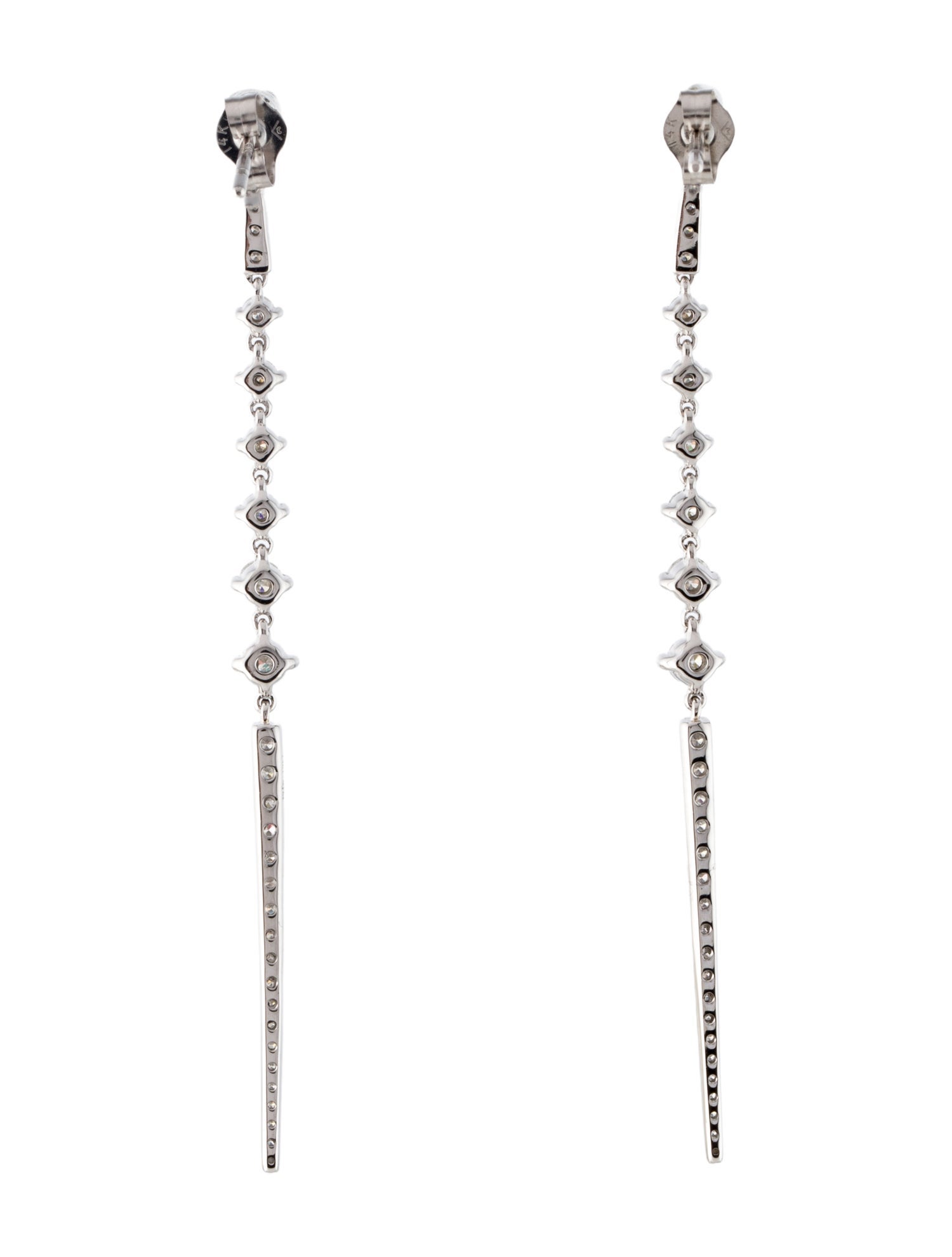 Earrings 14K 1.00ctw Diamond Drop Earrings